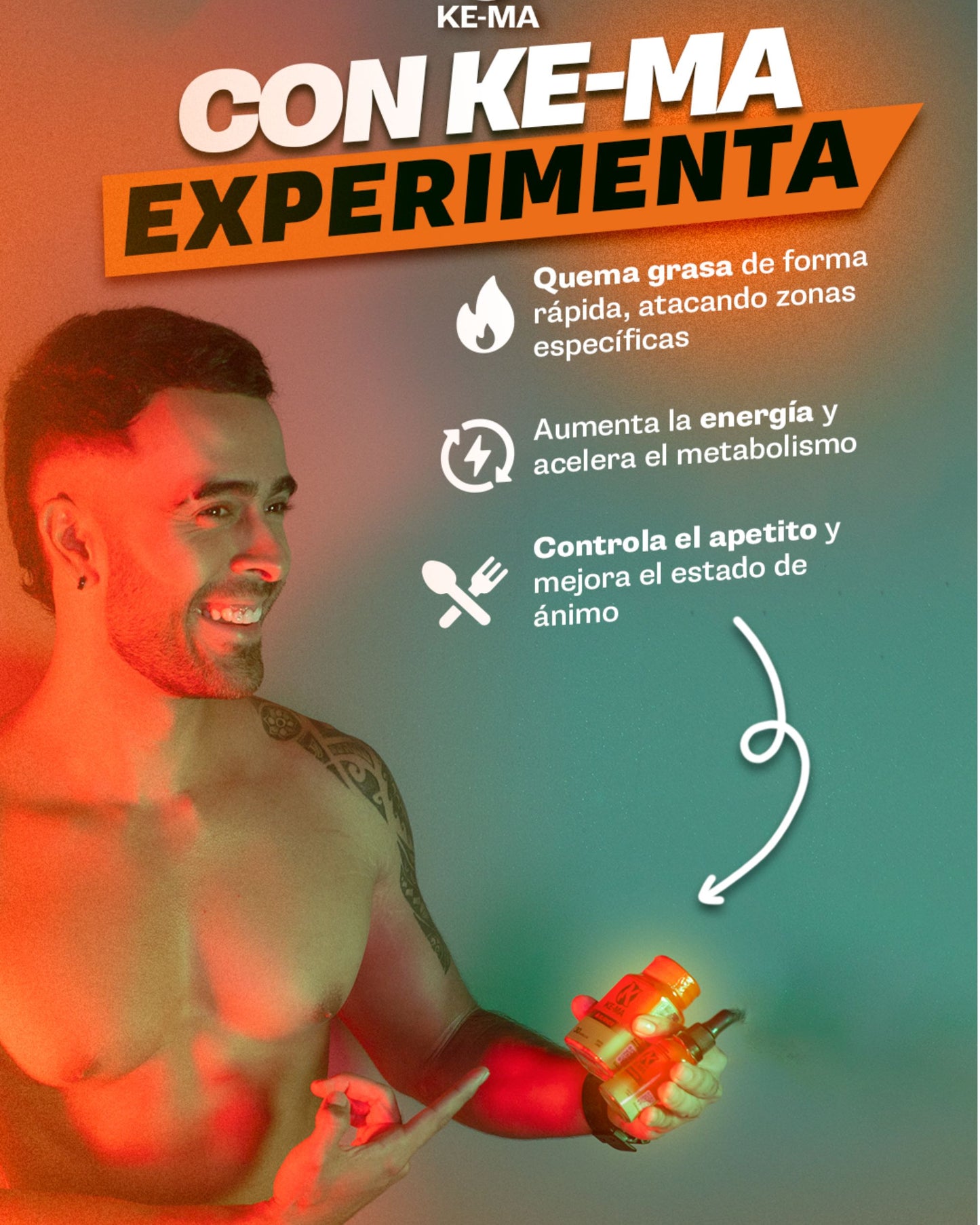 KE MA - Activa tu metabolismo y empieza a quemar grasa