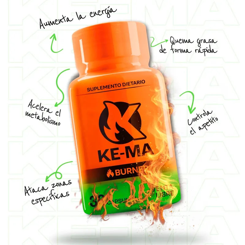 KE-MA - Quema grasa, reduce medidas y activa tu metabolismo